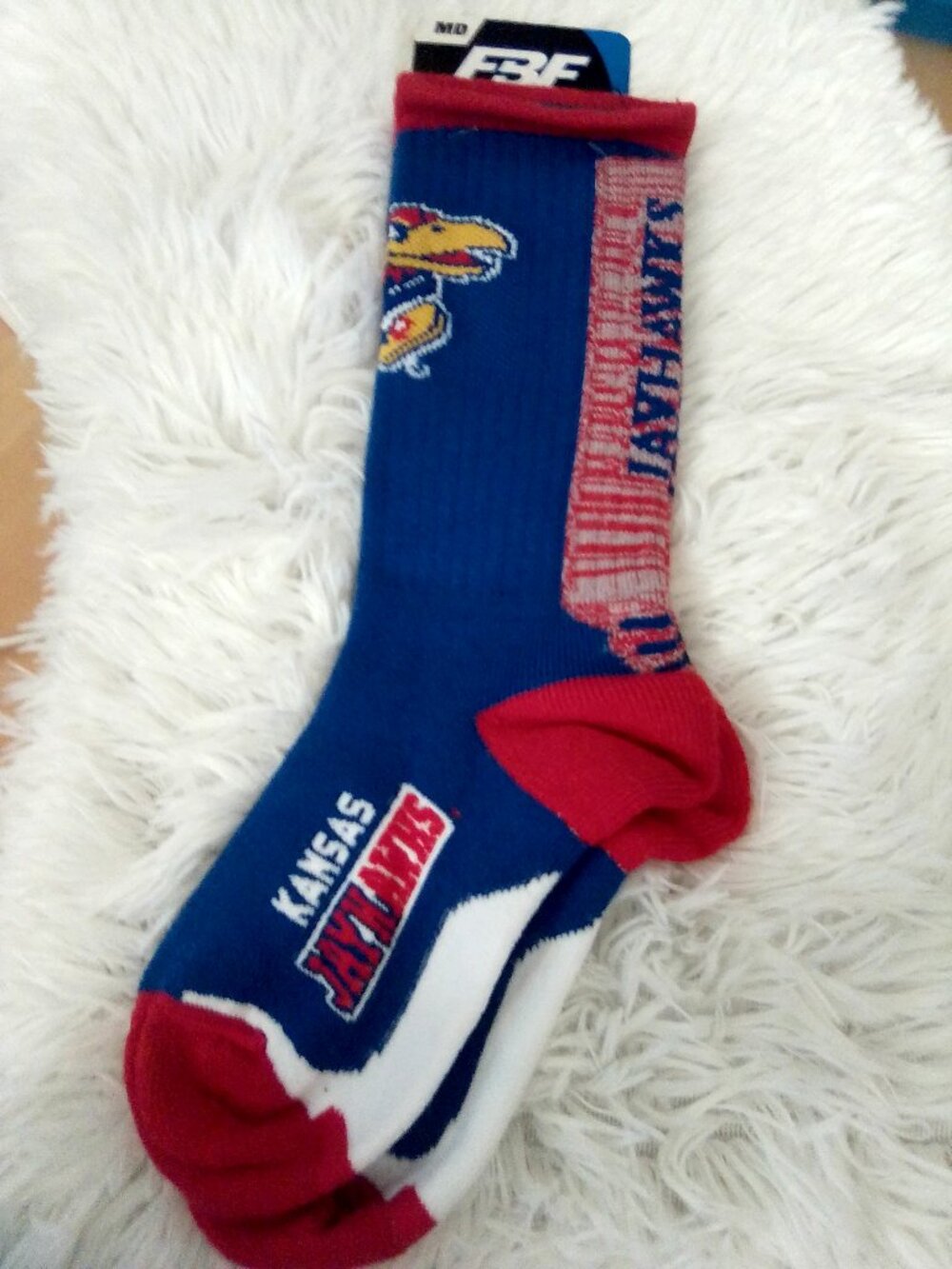 Kansas Jayhawks socks
